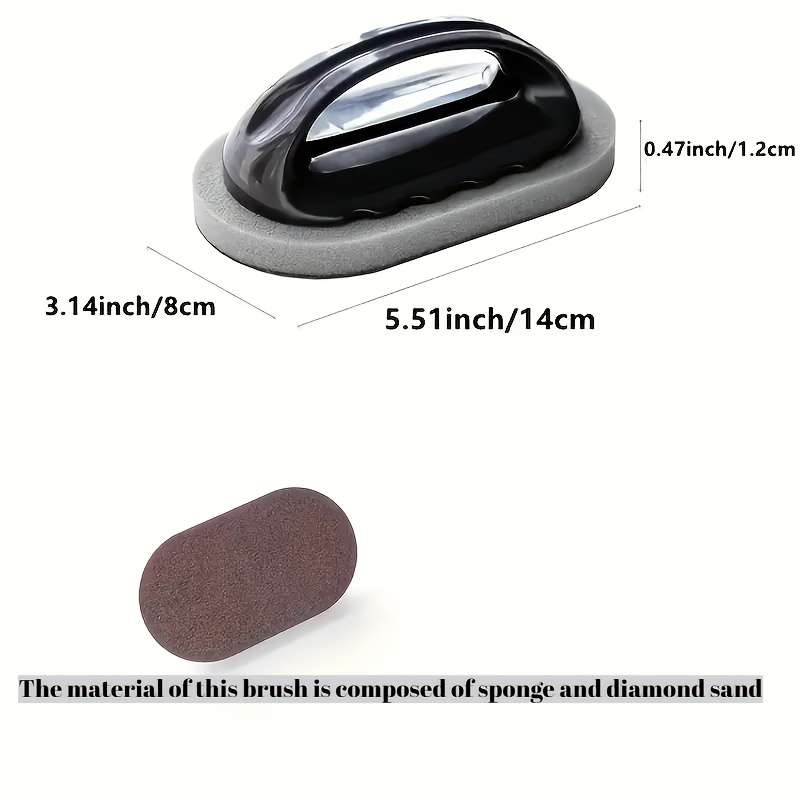 1pc Diamond Sandpaper Magic Sponge Scrubber
