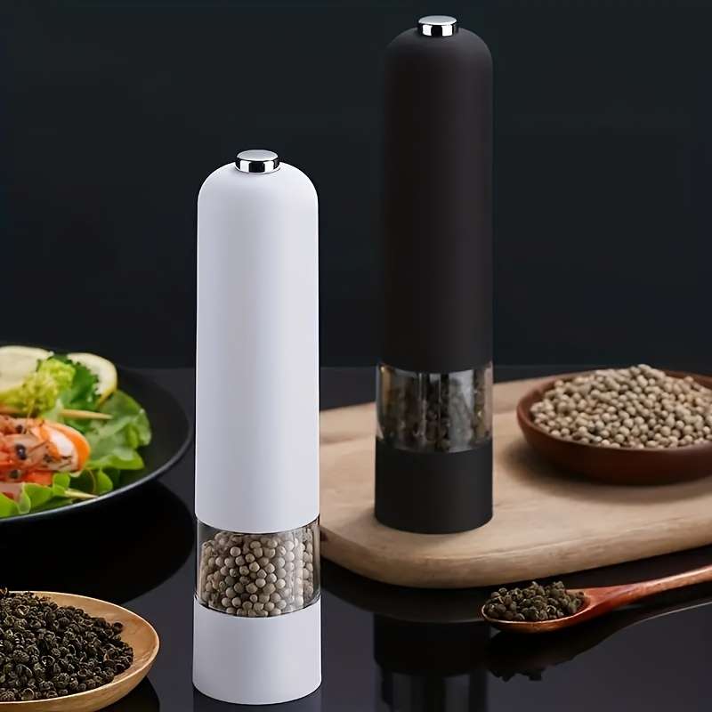 Electric Salt And Pepper Grinder Set