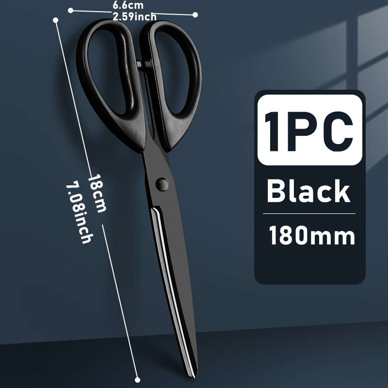 Versatile Black-Edged Scissors