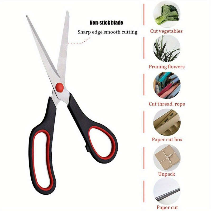 3pcs Stainless Steel Scissors Set
