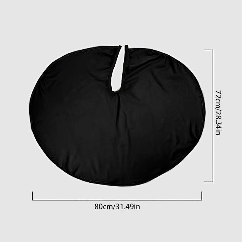 Black Waterproof Hair Dye Shawl