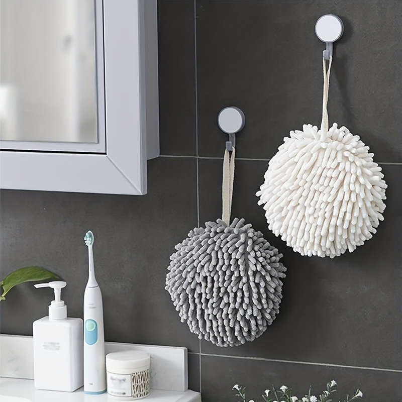 1pc Chenille Hand Towels For Bathroom