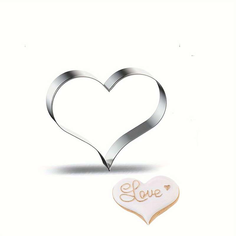 Heart-shaped Stainless Steel Cookie Cutter