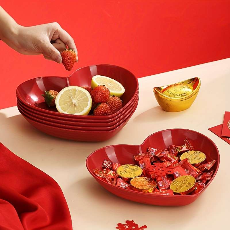 1pc Heart-Shaped Serving Set