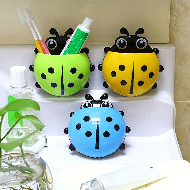 Ladybug Toothbrush Holder
