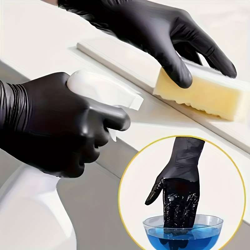 Disposable Nitrile Cleaning Gloves
