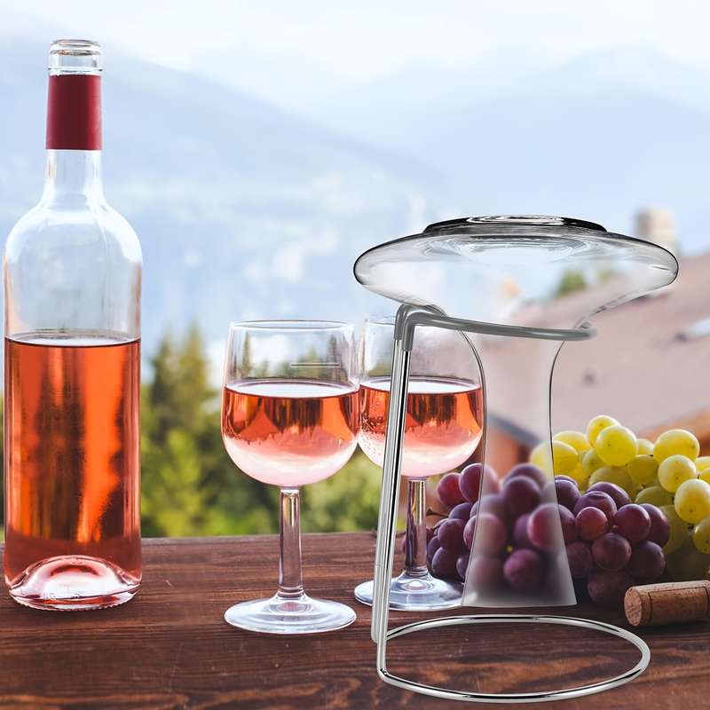 Elegant Wine Decanter Drying Stand
