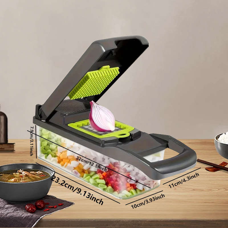 16pcs Multifunctional Vegetable Chopper Set