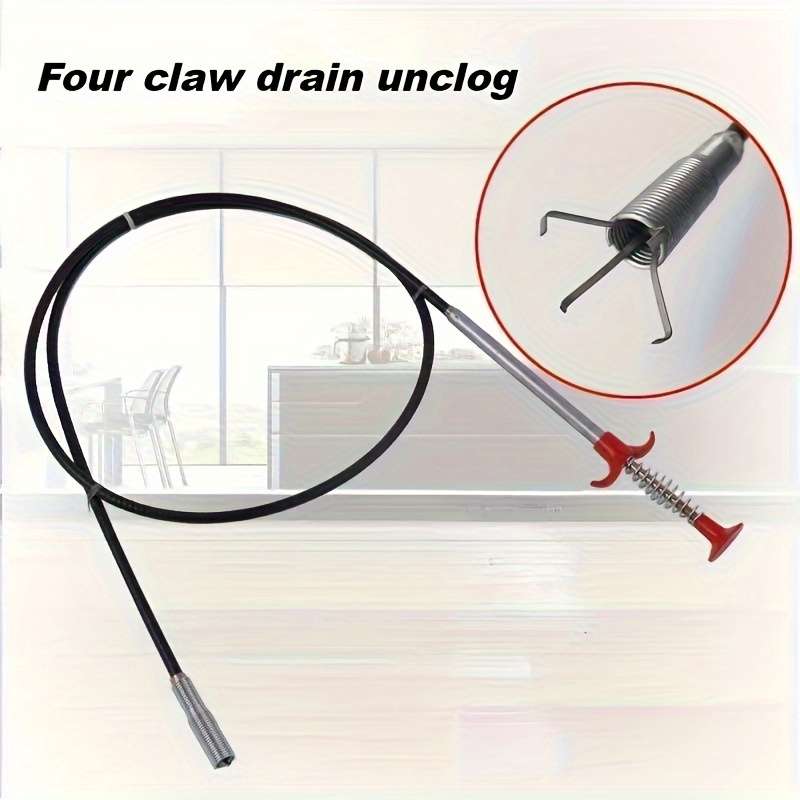 1pc Multi-Functional Metal Plumbing Snake