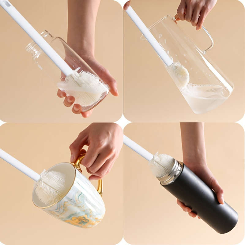Multi-Purpose Long Handle Bottle Brush Cleaner - Reusable1pc