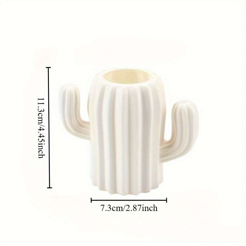 Nordic Plastic Cactus Vase: