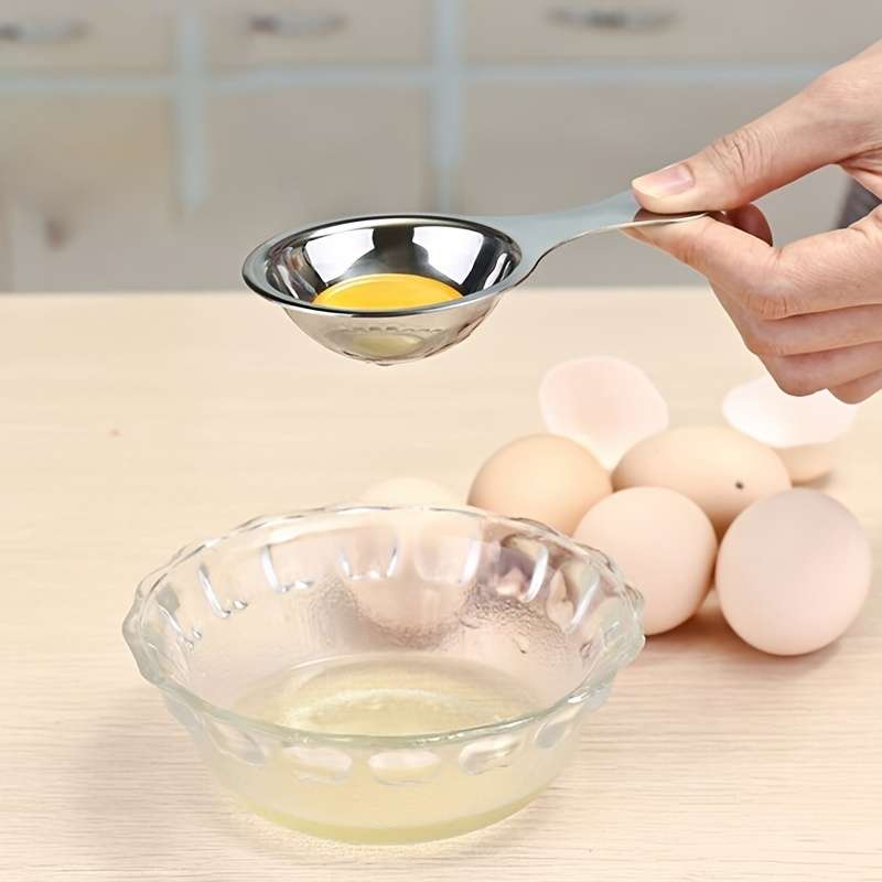 1pcPremium Stainless Steel Egg Yolk Separator