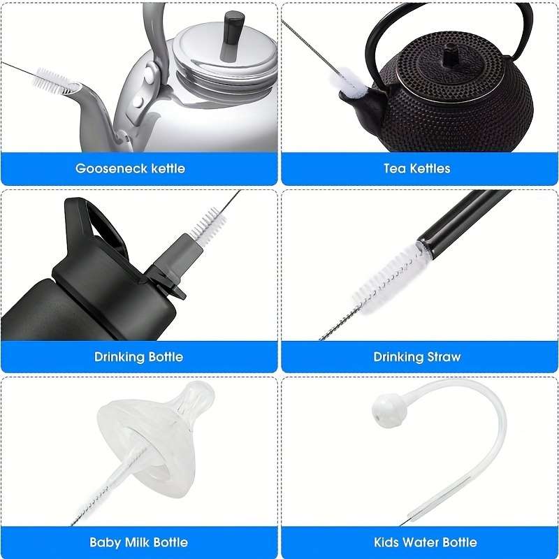 Drinking Straw Cleaning Brush Set