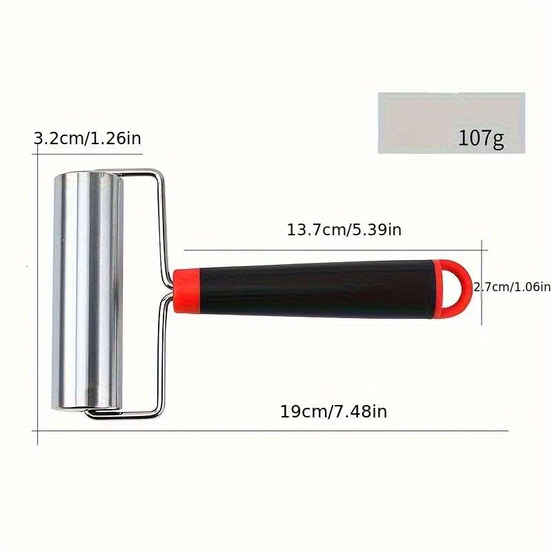 Stainless Steel T-Shaped Pastry Roller