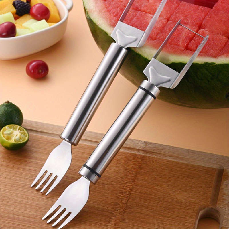 Stainless Steel Watermelon Cutting Fork