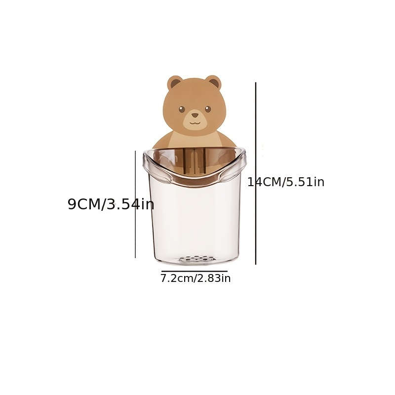 Bathroom storage cup