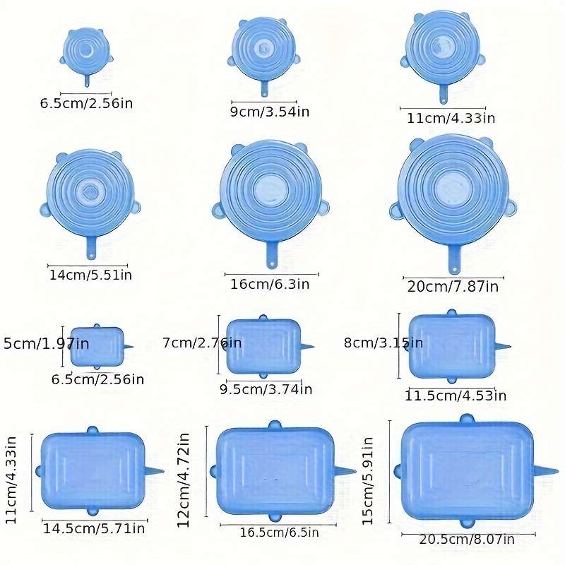 Grade Silicone Elastic Lids