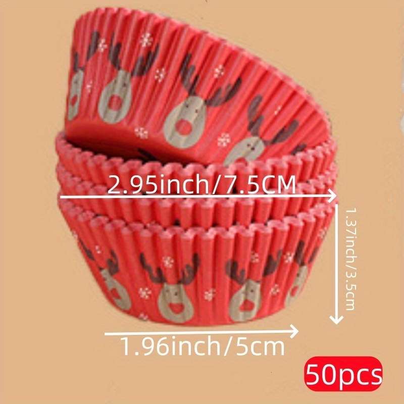 Christmas Series Of Cake Cups