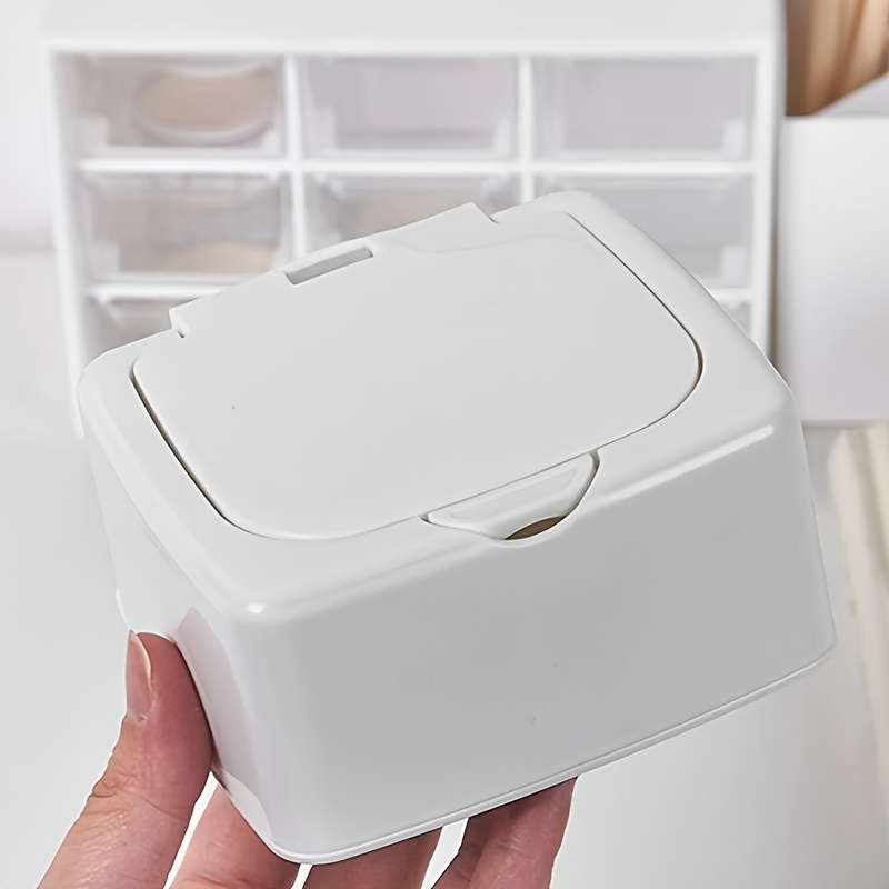 Plastic Desktop Storage Box with Lid