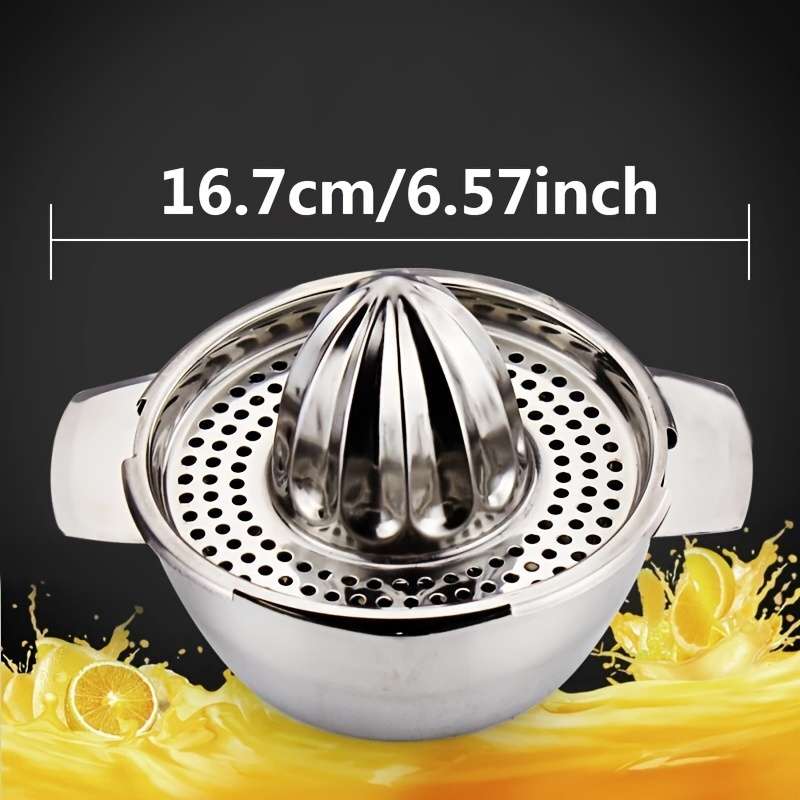 Stainless Steel Manual Citrus Juicer