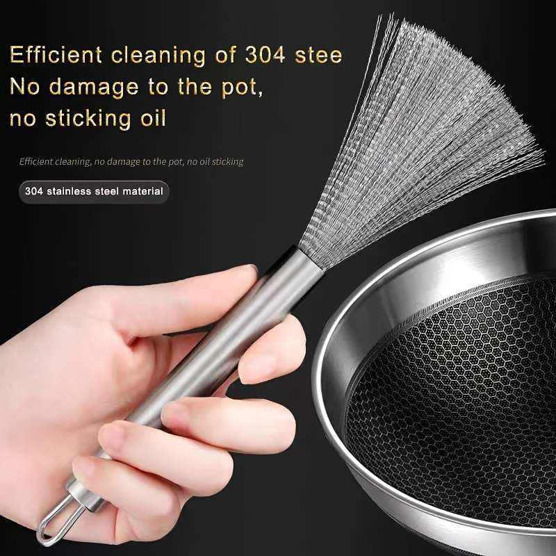 1pc304 Stainless Steel Cleaning Brush