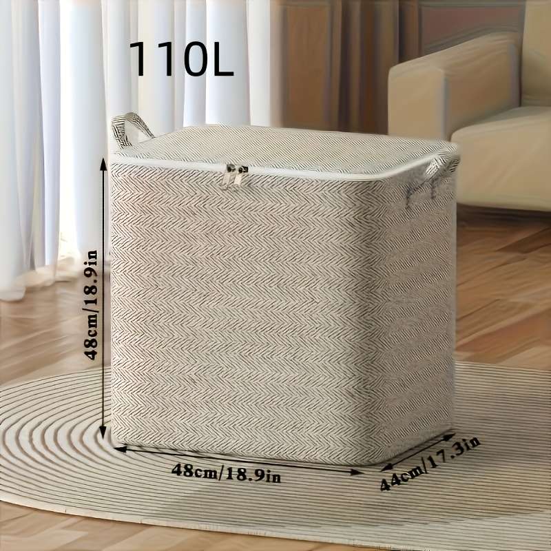 Foldable Storage Bin with Handles