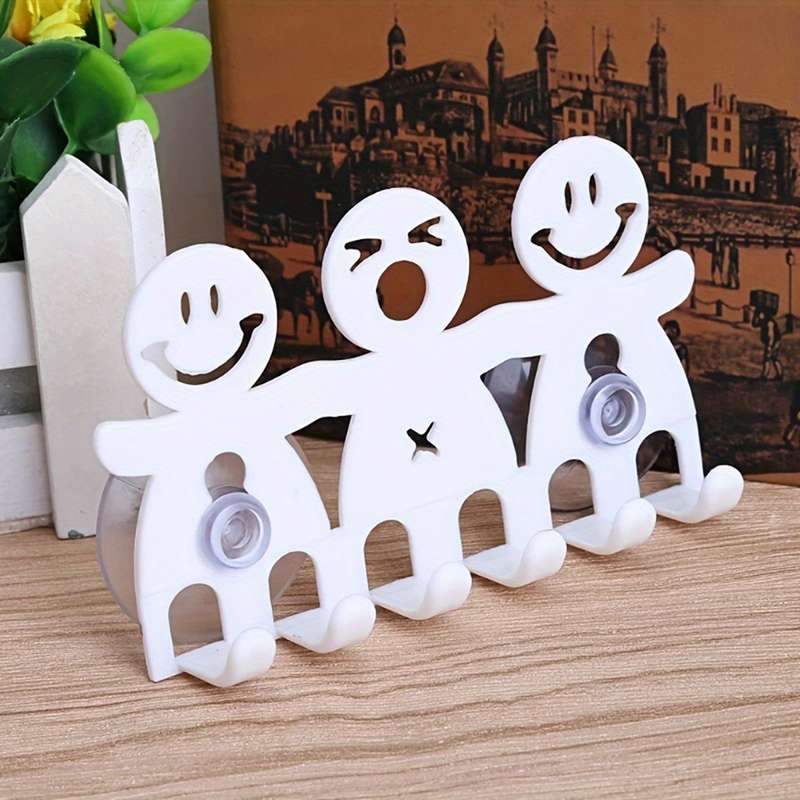 Cute Cartoon Smile Toothbrush Holder