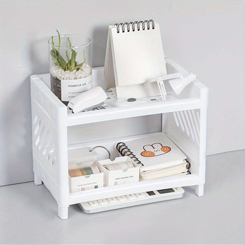 2-Tier PP Storage Rack