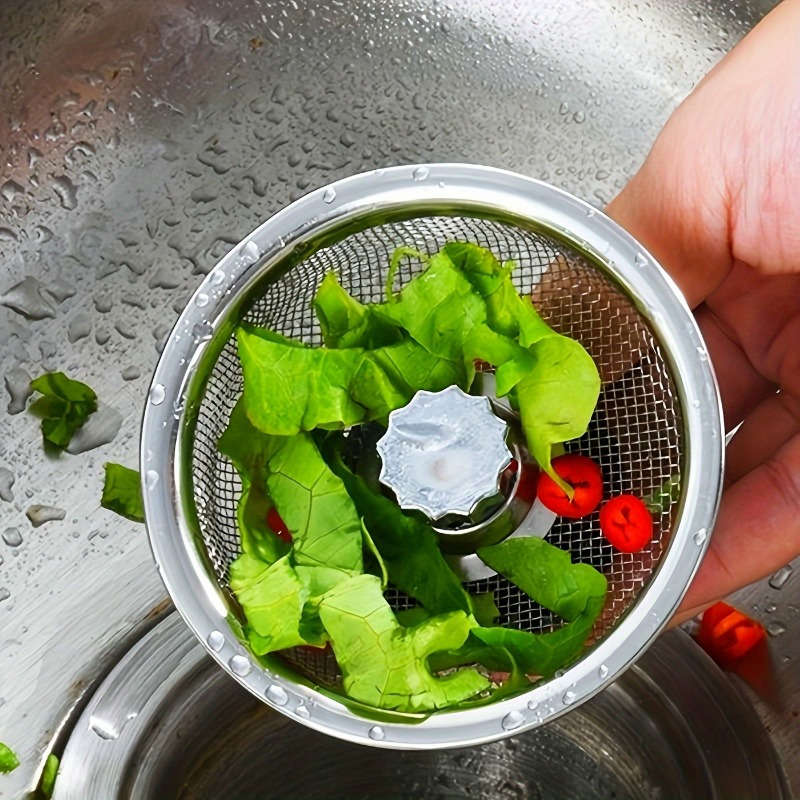 1pc Stainless Steel Kitchen Sink Filter