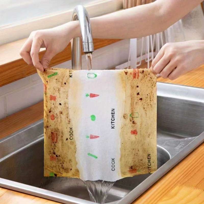 400pcs Washable Kitchen Paper Towels