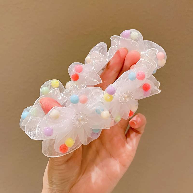 Honey Girl Floral Hair Ties for Girls
