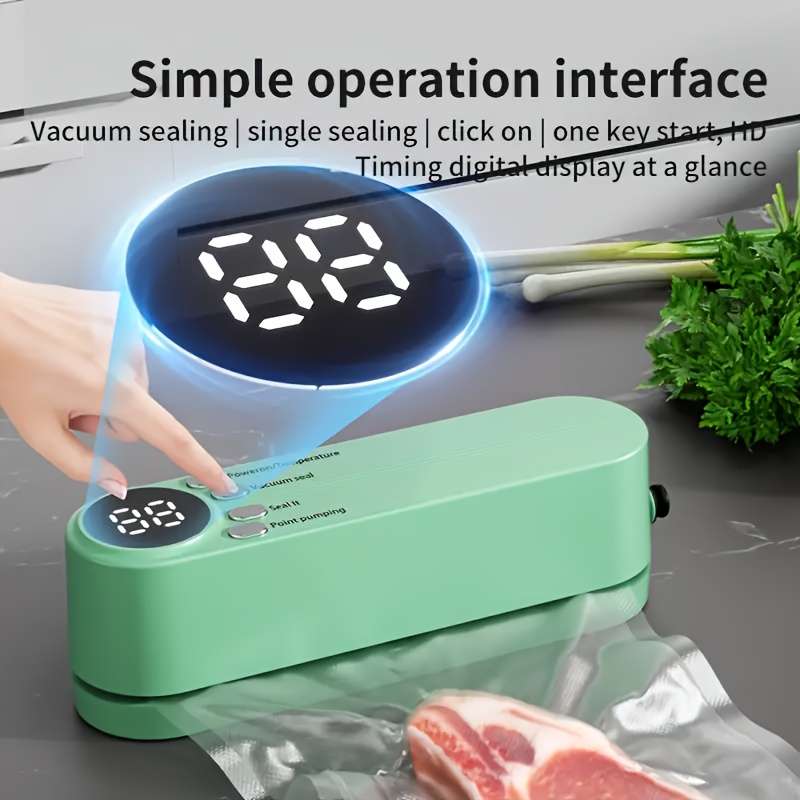 Portable USB Rechargeable Vacuum Sealer