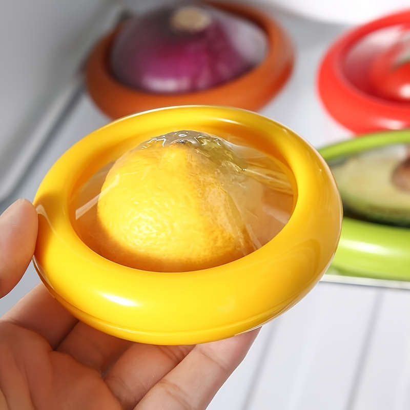 4pcs Large Silicone Fruit Vegetable Storage Containers