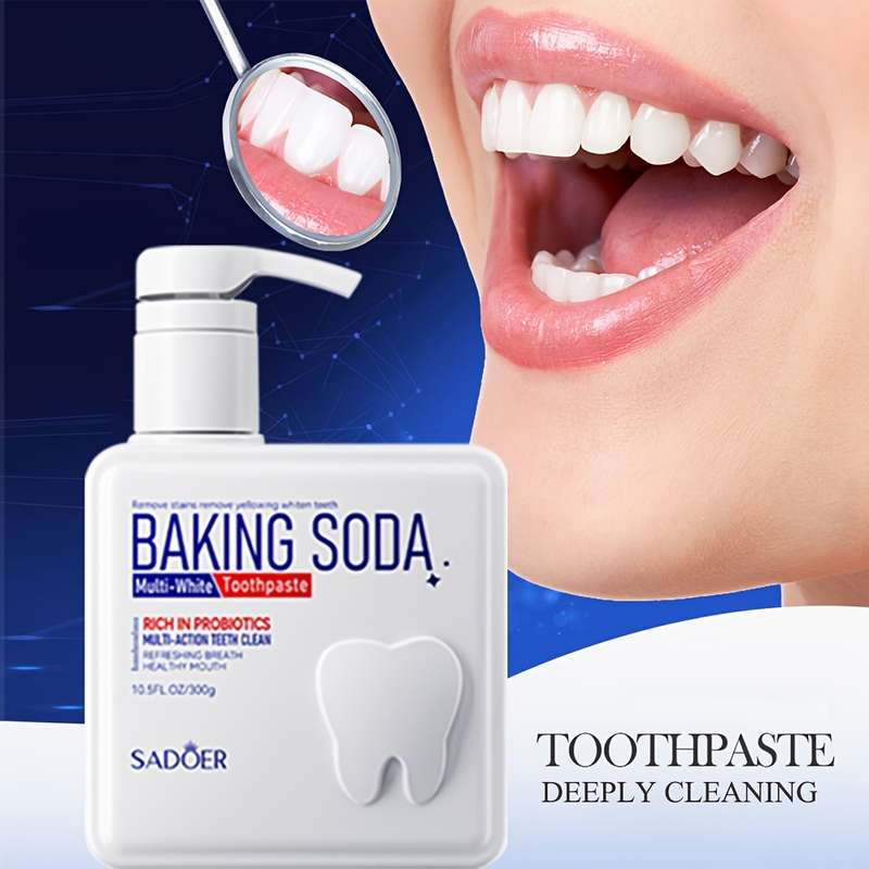 Baking Soda Probiotic Toothpaste