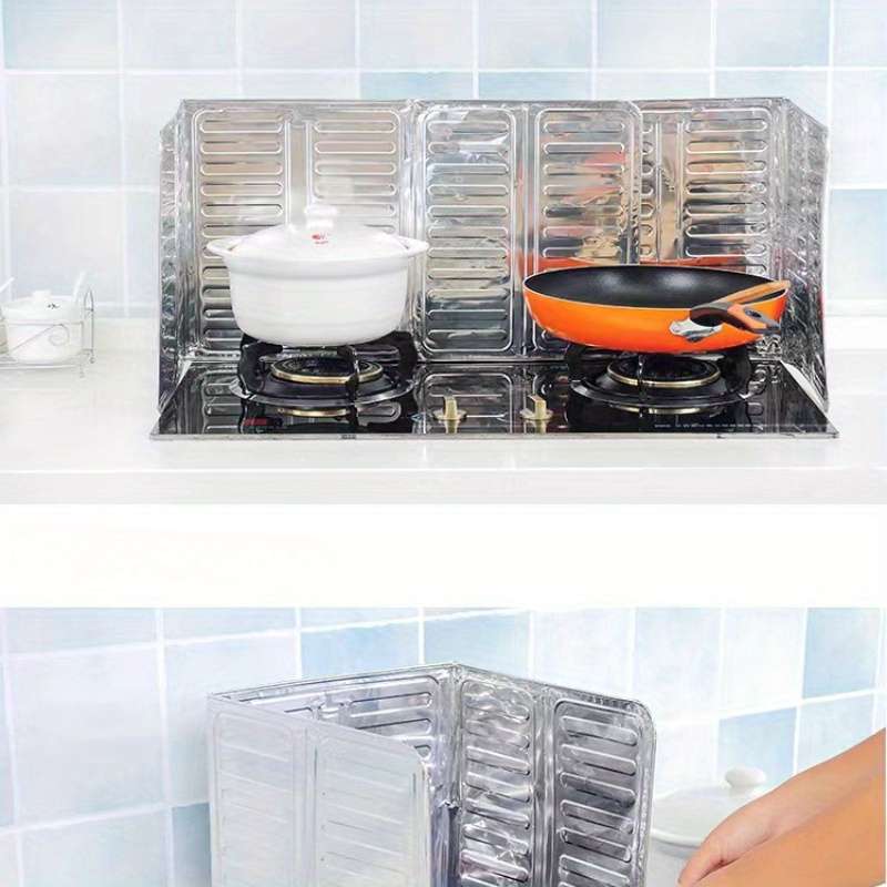 2pcs Nonstick Kitchen Splatter Guard
