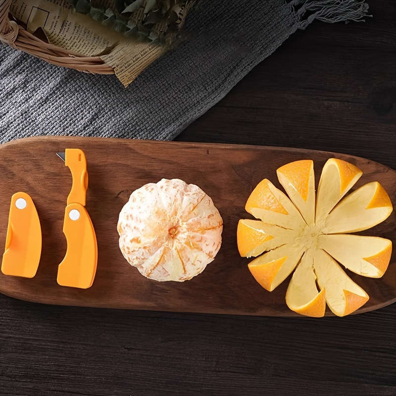 Easy-Grip Plastic Orange Peeler