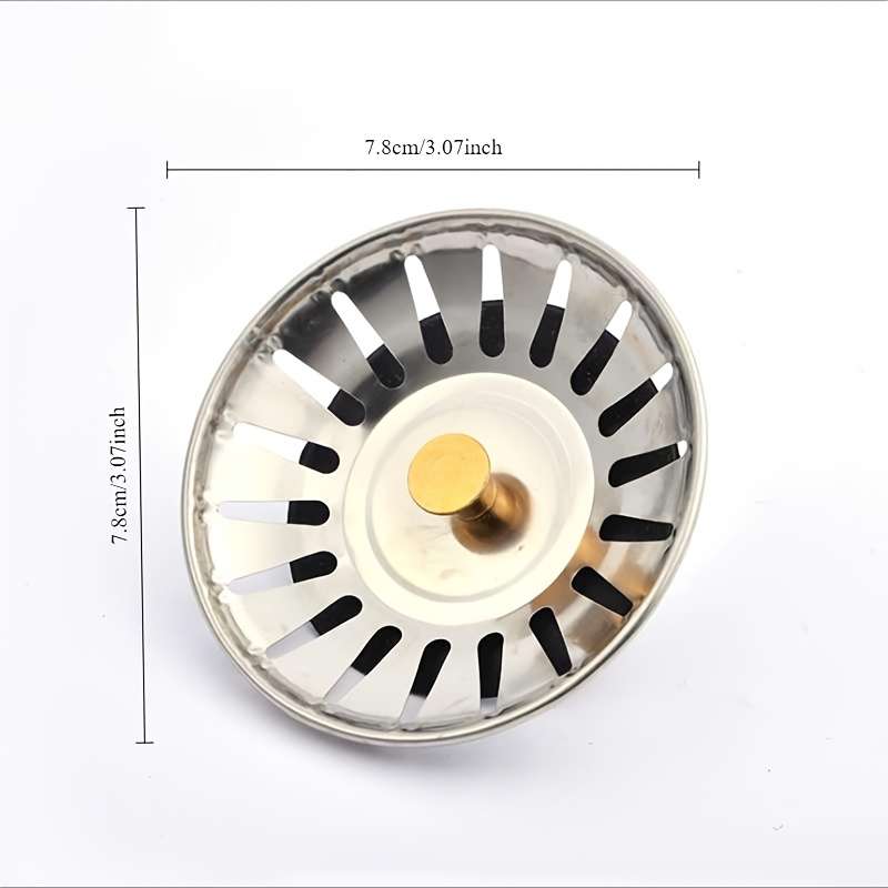 A Filter For Kitchen Sinks Made Of Stainless Steel