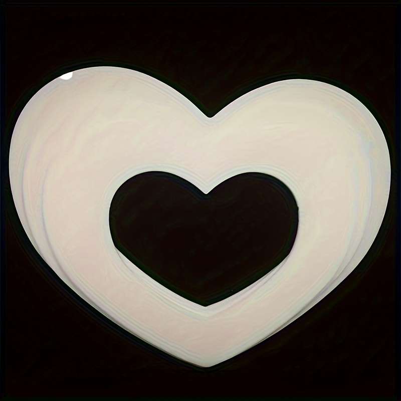 1PC PE Material Heart Shaped Cake Mold