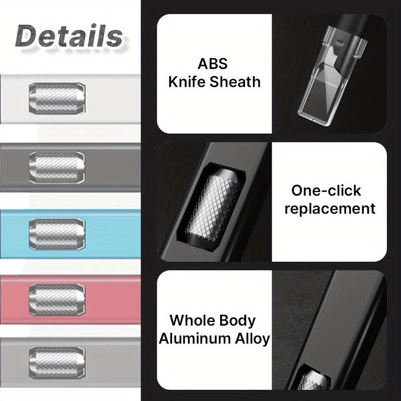 Aluminum Handle Carving Knife