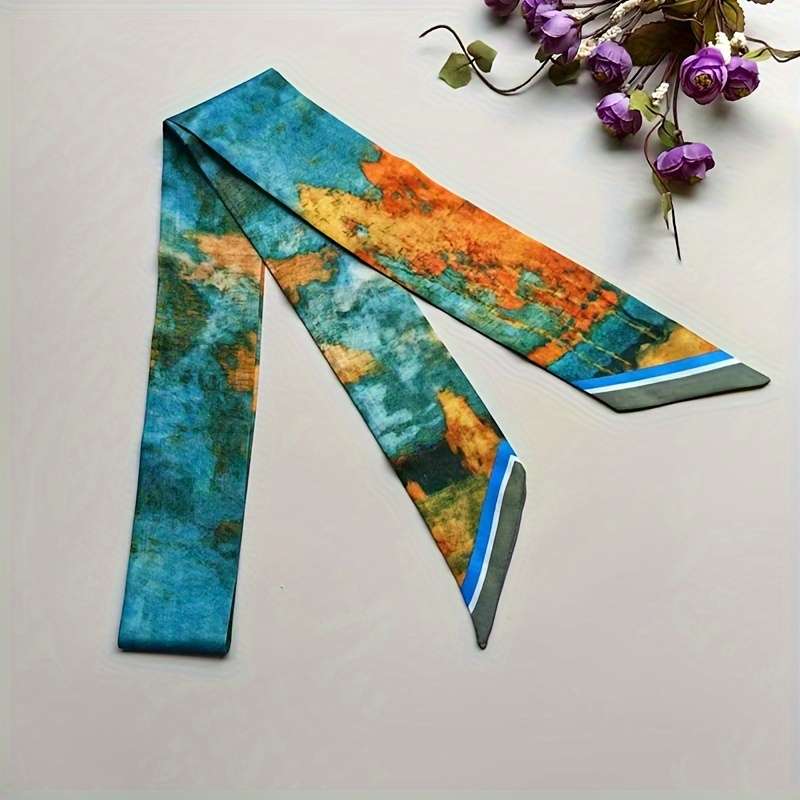 1pc Silk Scarf Hair Tie