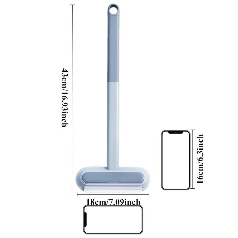 1pc Multi-Functional Window Cleaner Brush with Scraper