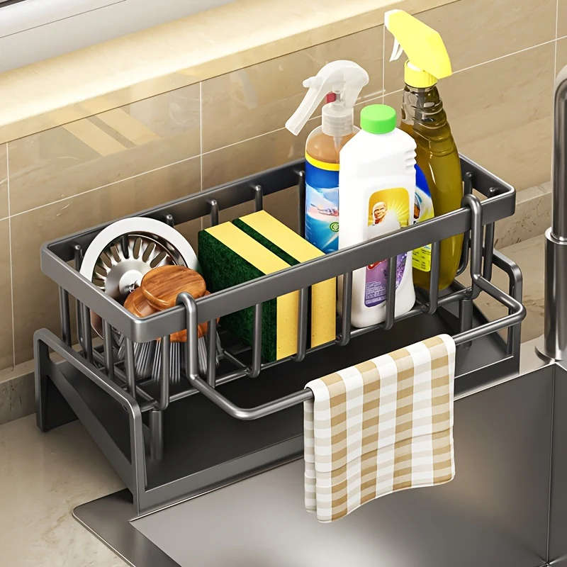 1 Piece Space Saving Kitchen Sink Organizer