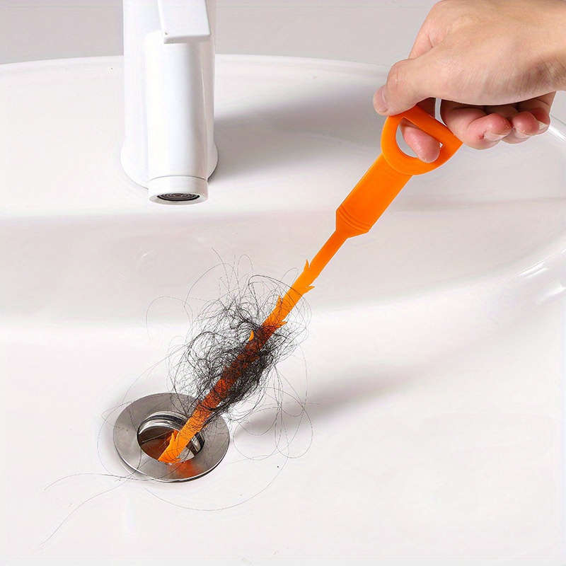 Easy-Clean Drain Clog Remover Tool