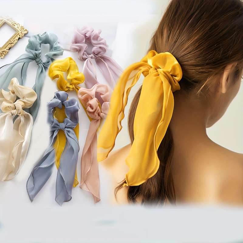 Elegant ribbon decorative hair band