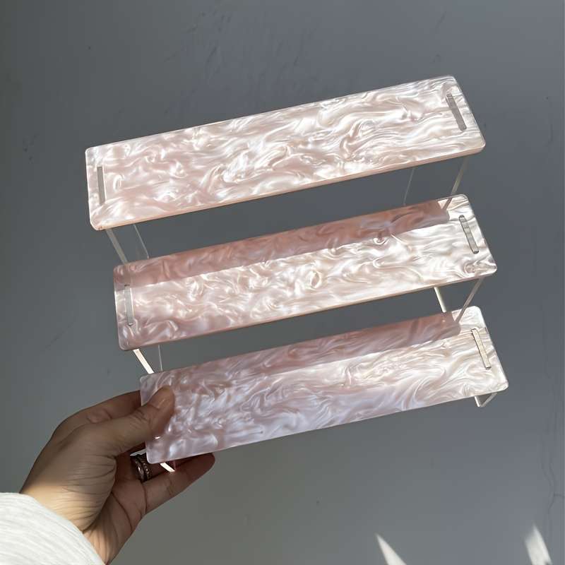 1pc JCJX 3-Tier Acrylic Display Shelf