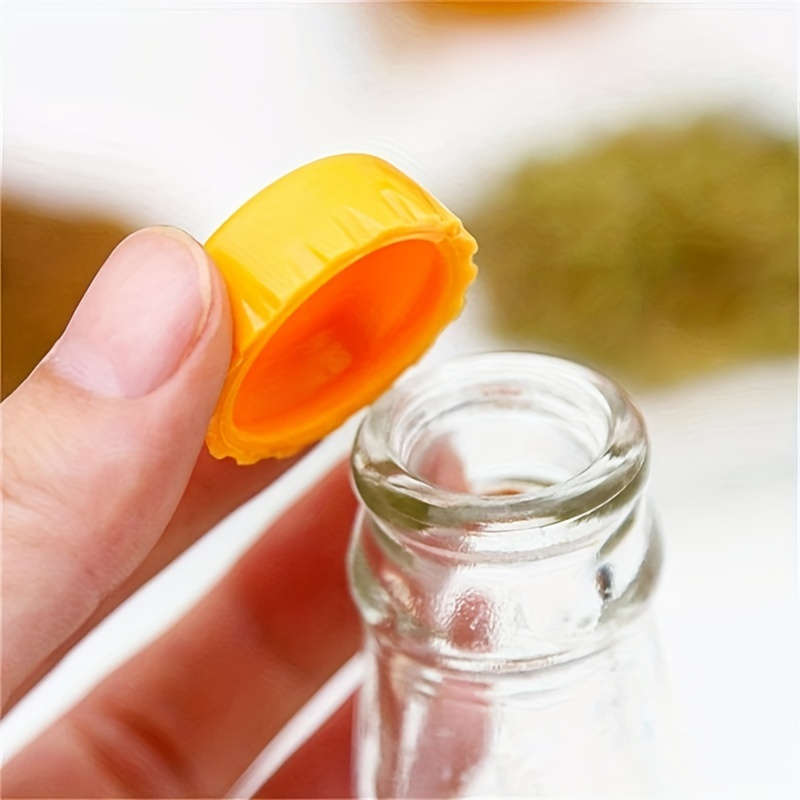 6-Pack Silicone Reusable Bottle Caps