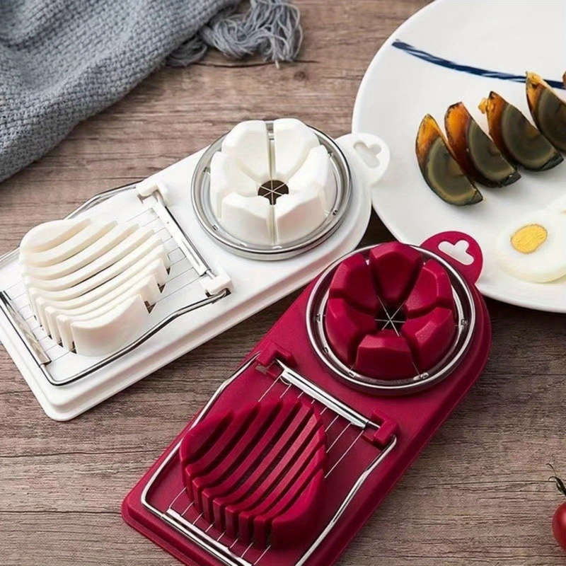 2-in-1 Stainless Steel Egg Slicer
