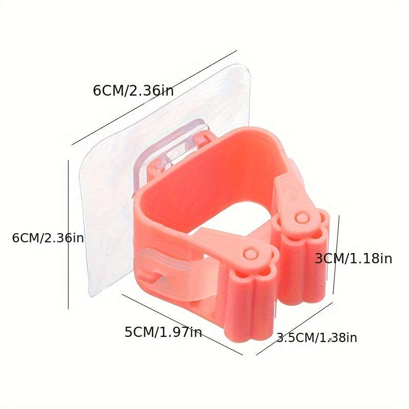 4pcs ABS Mop  Broom Holder