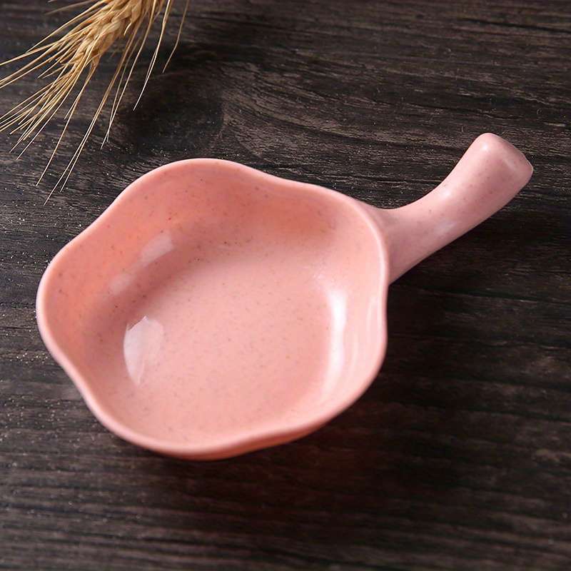 4pcs Set High-Quality Wheat Straw Dipping Bowls