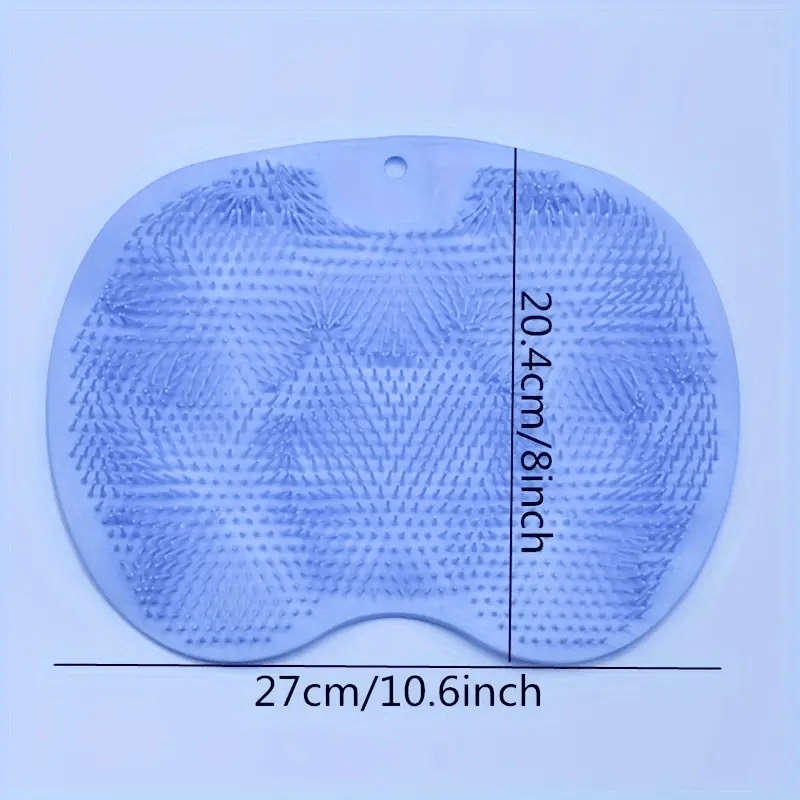 Silicone Foot Scrubber Mat 1pc